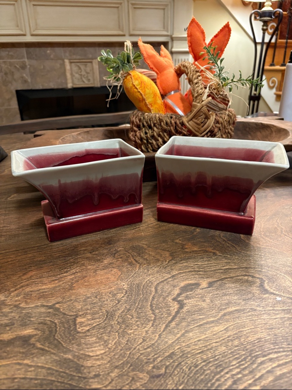 Set of Vintage Red Wing USA Planters # 2308